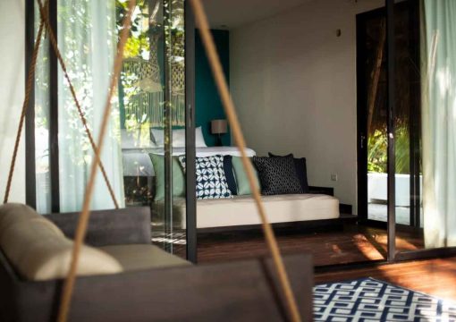 Spavaća soba narandžaste boje