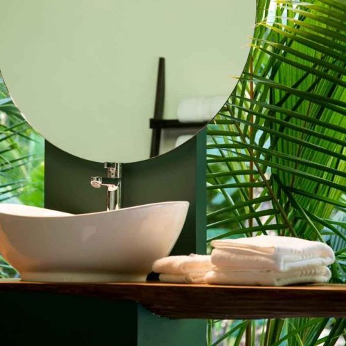 Spavaća soba narandžaste boje