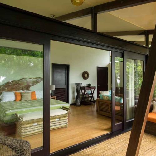 Spavaća soba narandžaste boje